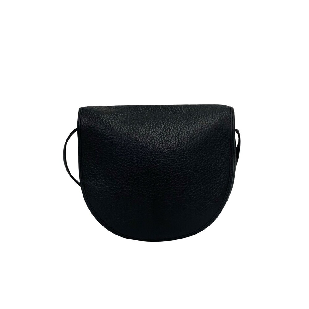 CHRISTIAN DIOR Vintage Black Leather Shoulder Bag - Picture 3 of 9